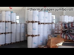 Clear Image High Smoothness Surface Jumbo Thermal Paper Roll For Pos Register