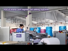 FOCUS Brand Cash Register Roll Slitting Machine 35-100m/min