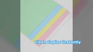 NCR Paper: Clean Carbonless Copies Instantly