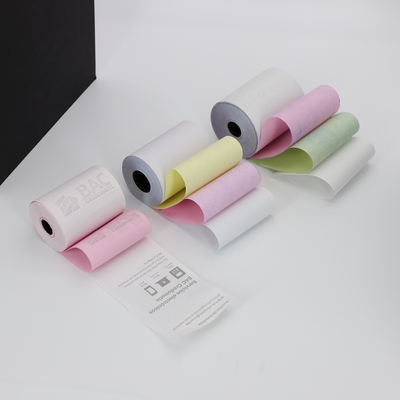 Customized NCR Paper for Invoice and Receipt Printing from with and Customized Size and Color