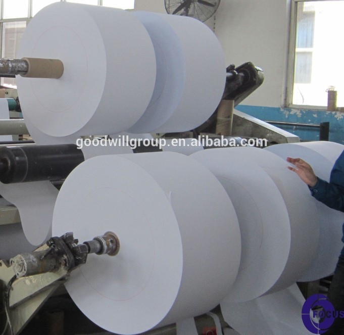 45gsm Thermal Paper Jumbo Reel Sharp Image High Smoothness