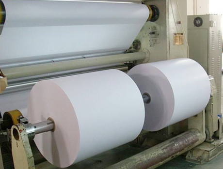 100% Wood Pulp Single Layer White Jumbo Thermal Paper Roll For ATM/POS Roll