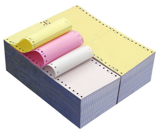 Supply NCR Paper with Optional Sizes and Colors for Invoice Printing at Competitive