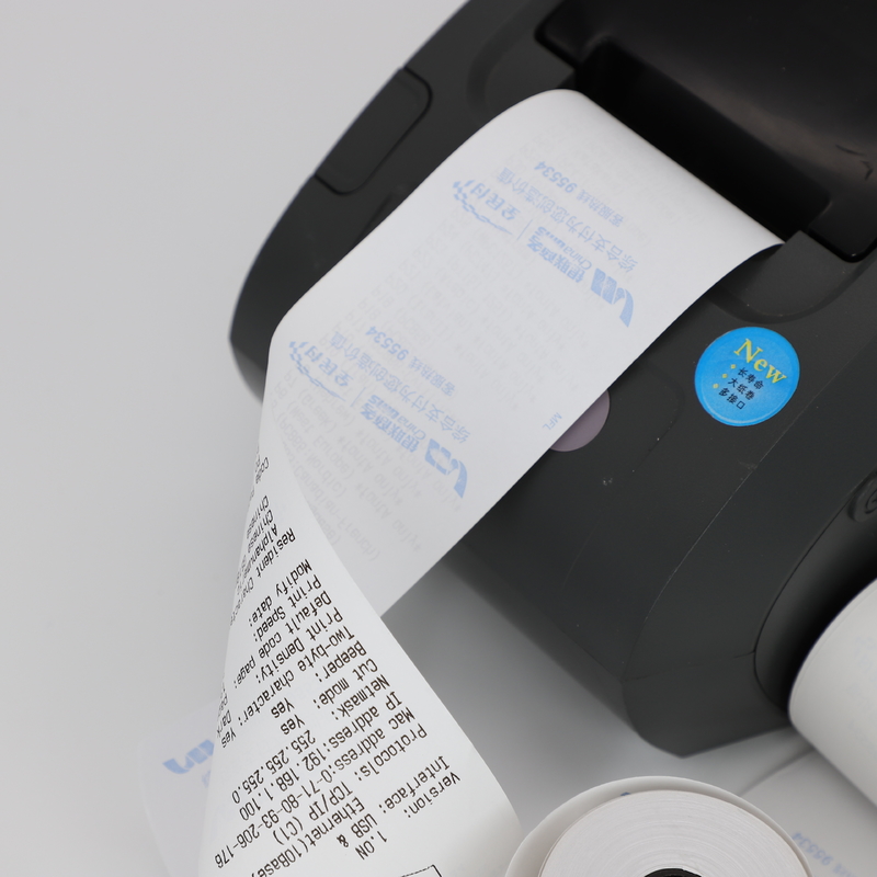 ATM Roll Good A Grade Whiteness Jumbo Thermal Paper Made From 100% Virgin Wood Pulp