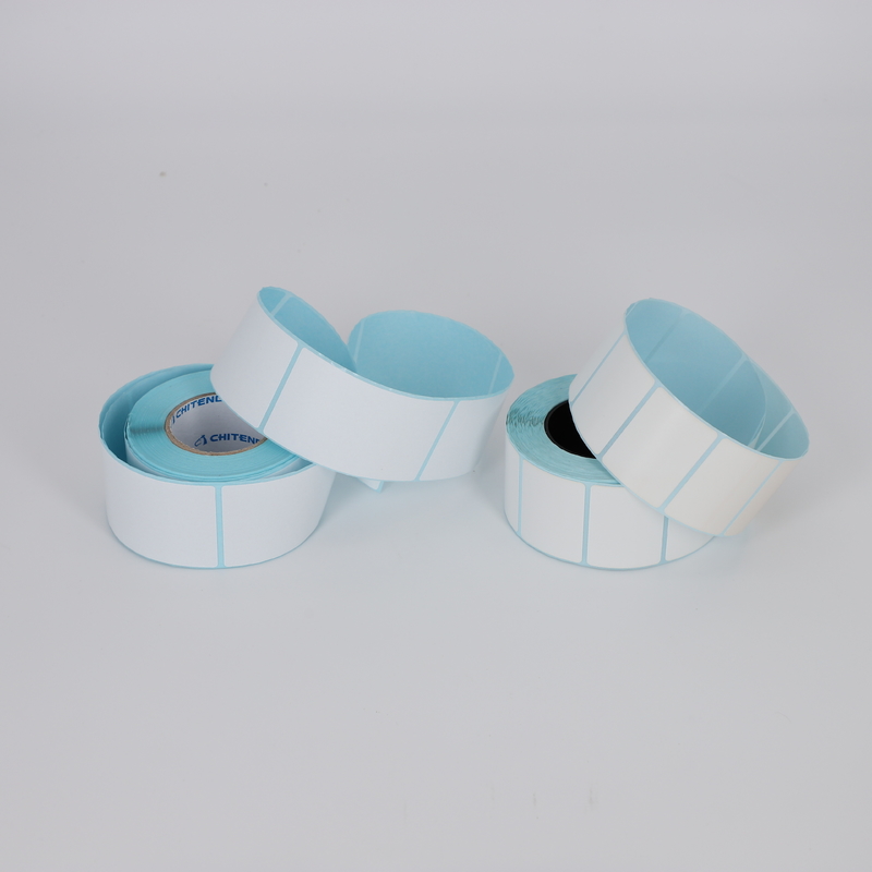 Adhesive FSC Direct Thermal Label Paper Roll For Gummed Paper