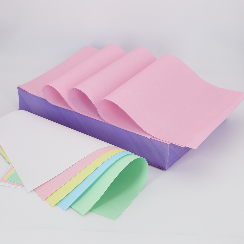 FSC ISO Sharp imaging CB/CFB/CF Carbonless / NCR Paper For Computer Forms