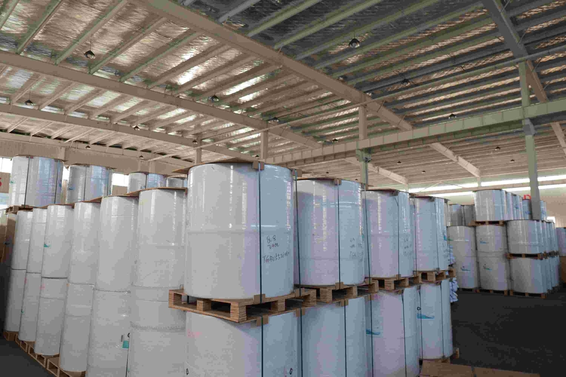 Oil Resistant Jumbo Thermal Paper Roll 45gsm/55gsm/60gsm/70gsm For Printing Needs