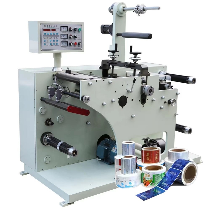 Automatic Rotary Die Cutting Machine for Self-Adhesive Labels with Slitting & Rewinding