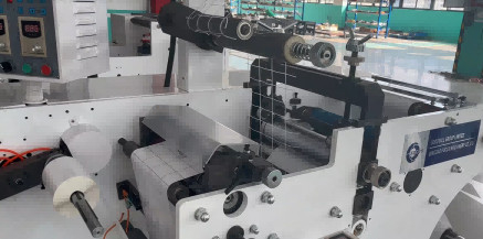 Rotary Automatic Adhesive Label Die Cutting Slitting Machine with High Precision