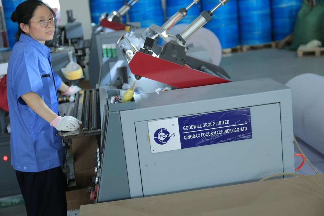 Automatic Multichannel Label Cutting Machine for Thermal Paper Slitting