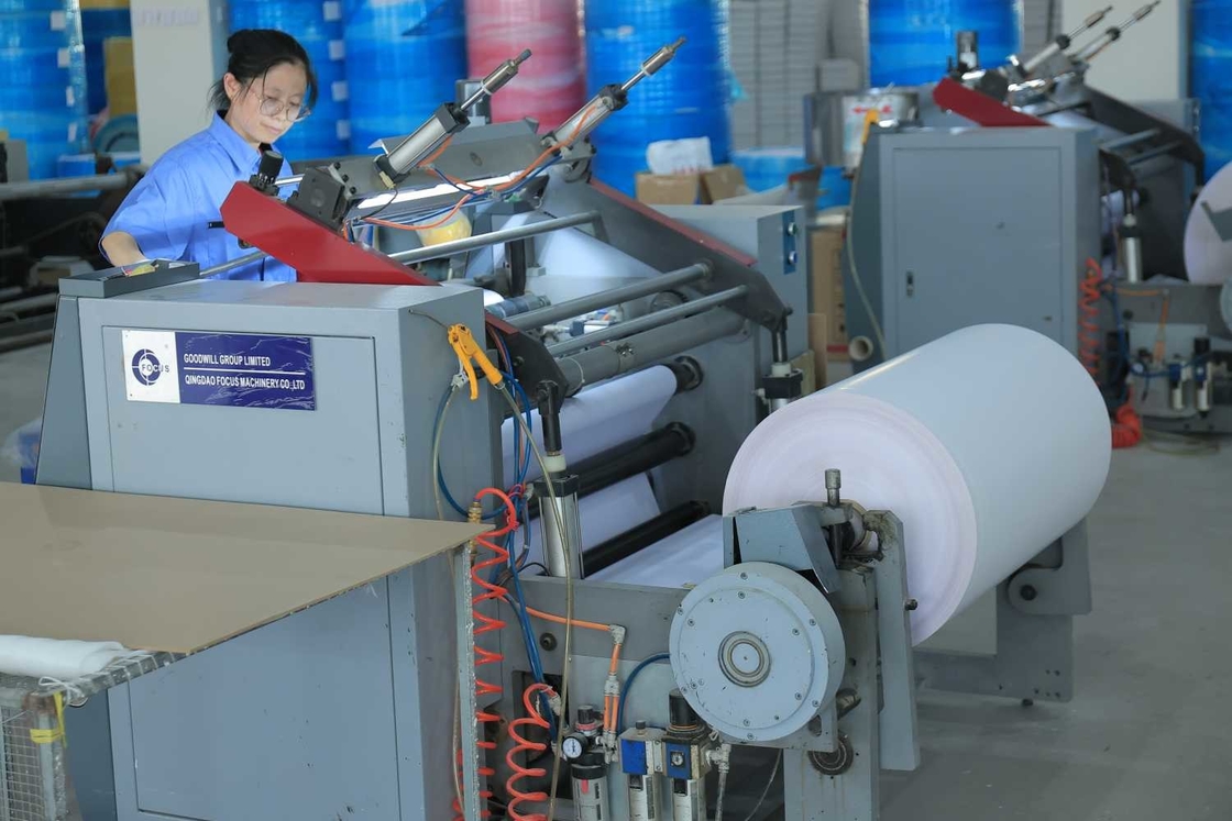 High-Precision Thermal Paper Slitting Machine for Label Rolls - 900mm Width