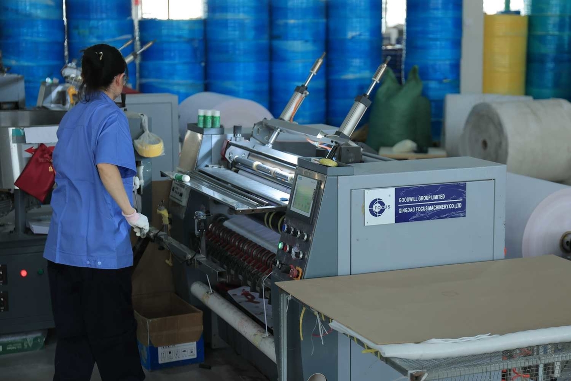Automatic Thermal Paper Roll Slitting Machine for 1-3 Ply, 40-400gsm