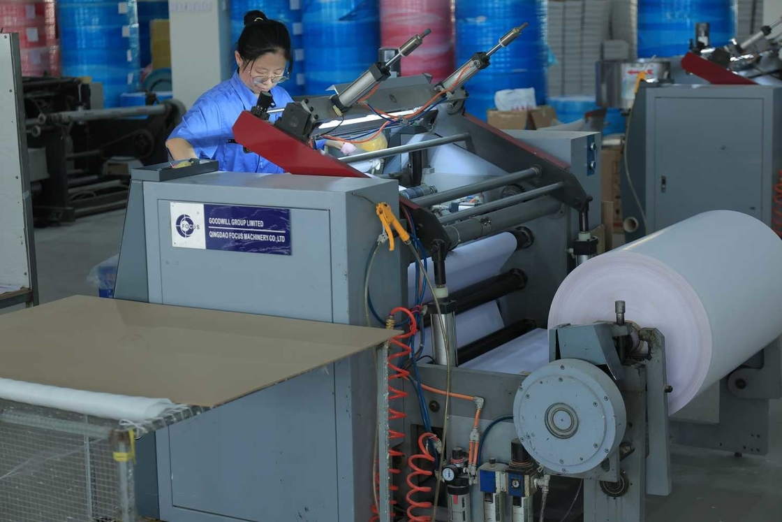 Fully Automatic Thermal Paper Slitting Machine for Cash Register Rolls - 900mm Width