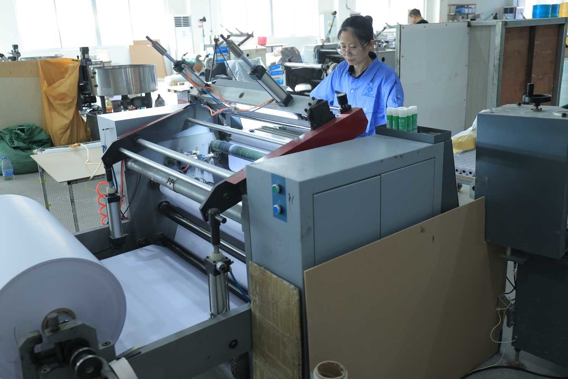 FOCUS Thermal Paper Cutting Machine for ATM POS Plotter Rolls 80x80mm