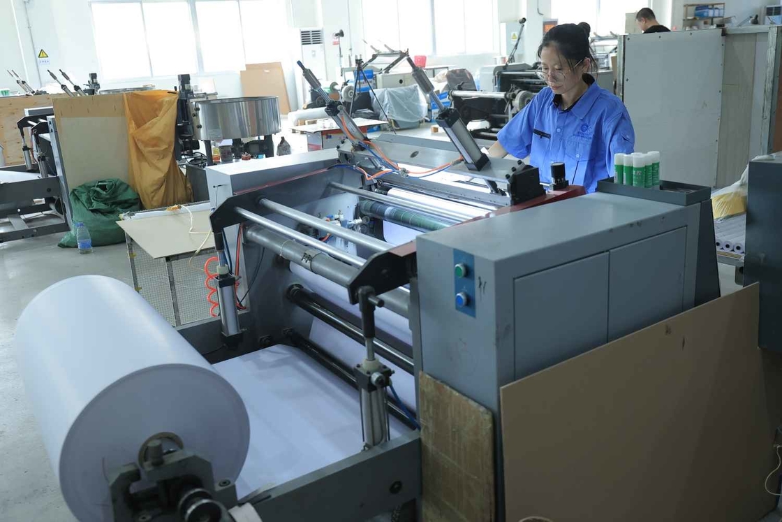 Automatic Thermal Paper Roll Cutting Machine for POS, 900mm Max Width