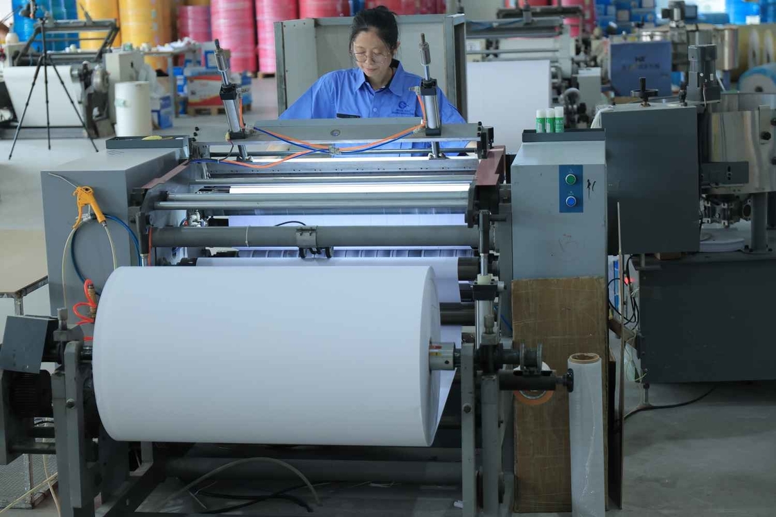 Automatic Non Woven Fabric Roll Tape Slitter Machine for Thermal Paper & Labels