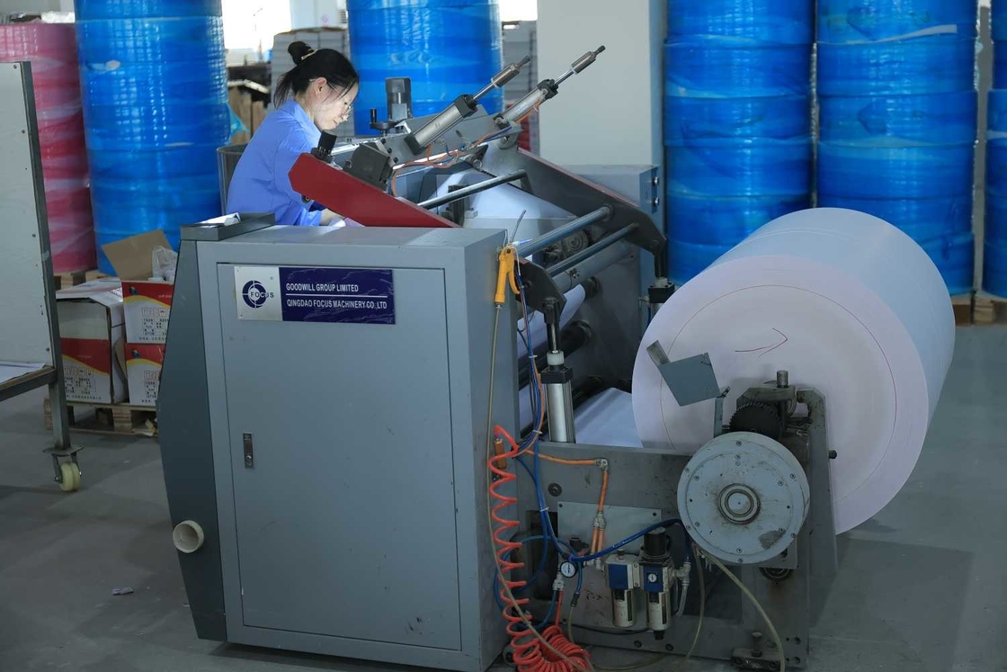 Automatic Thermal Paper Slitting Machine - 900mm Max Width, 200m/min Speed