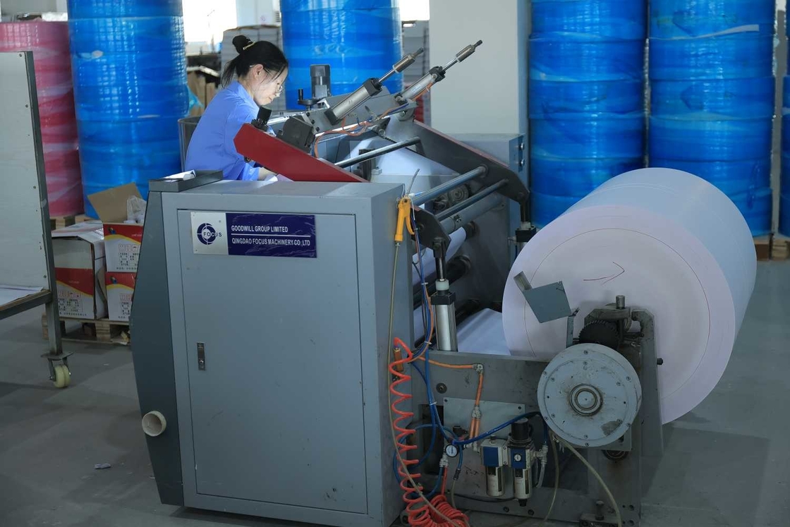 Automatic Thermal Paper Slitting Machine - 900mm Max Width, 200m/min Speed