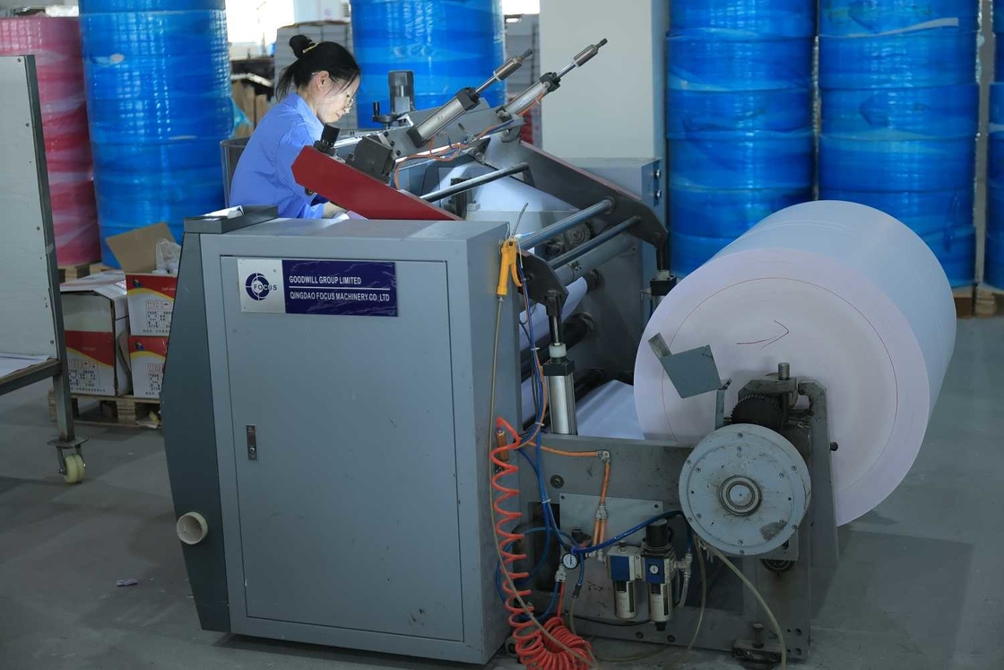 Automatic Thermal Paper Slitting Machine - 900mm Max Width, 200m/min Speed
