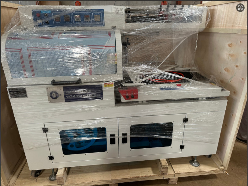 Automatic L Bar Sealer Side Sealing Heat Shrink Packaging Machine 220V