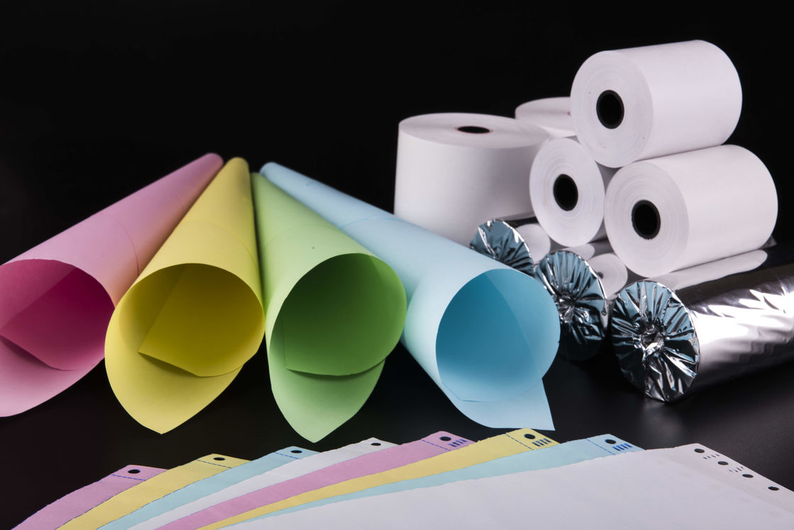 BPA Free POS Thermal Receipt Paper Roll with 5+ Years Image Life and Oil Resistant Properties