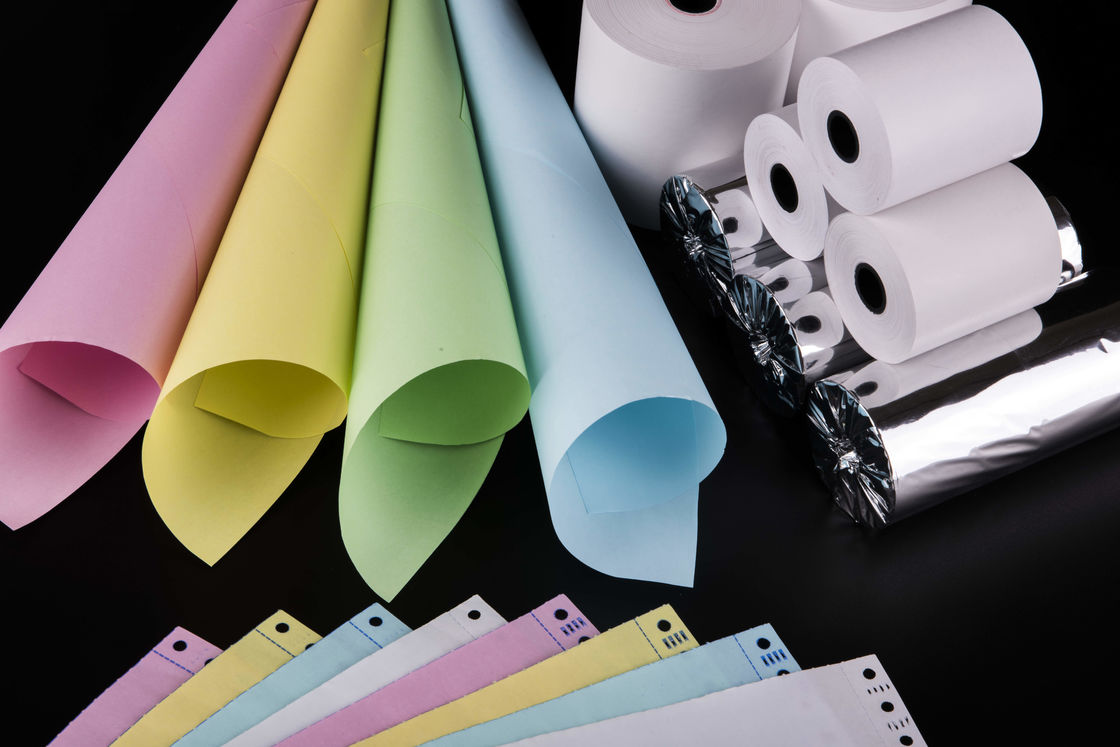 BPA Free POS Thermal Receipt Paper Roll with 5+ Years Image Life and Oil Resistant Properties