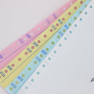 100% Virgin Wood Pulp Blue Image Invoice Paper A Grade CB/CFB/CF 5 Plys Carbonless Paper