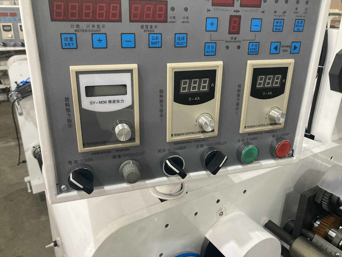 Rotary Automatic Label Die Cutting Machine Adhesive Sticker Label Laser